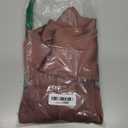 PRETTYGARDEN Women's 2 Piece Satin Outfits Summer Sleeveless Mock Neck Crop Tops and Long Skirt Dress Sets (Brick Red, Small)