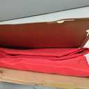 Red Rectangle Tablecloth Waterproof Stain Resistant Wrinkle Free Square Table Cloth 210GSM Polyester Wipeable Table Cover for Party, Banquet, Indoor & Outdoor - Rectangular, 54 x 54 inch