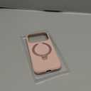 TORRAS Q3 Silicone 360 Spin for iPhone 17 Pro Case with Stand, Fit for MagSafe, Magnetic Ring Kickstand with Camera Control, Liquid Silicone Rubber Soft Phone Case for iPhone 17 Pro 6.3'', Bliss Pink