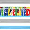 Set of 4 Playing Cards Holders for Seniors Adults  Multi-layer Holders with Foldable Stand for Elderly or Little Hands Playing Cards Game Bridge Canasta Strategy Foot and Hand UNO, Holidays Game Nights (2 Blue + 2 Grey)