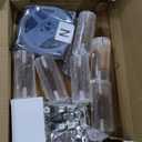 80" Fireplace TV Stand with Double LED Lights for TVs UP to 80", Electric Fireplace Entertainment Center with Storage Cabinets, TV Console for Living Room, Office, White