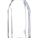 Libbey Glass Milk Bottle with Lid - 33.5 oz