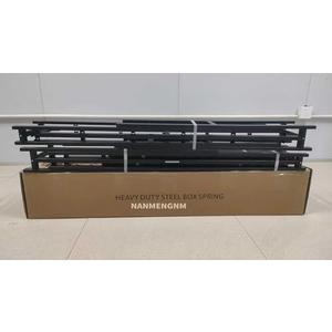 NANMENGNM Box Spring Queen 5 inch only Low Profile Heavy Duty Metal Mattress Foundation Max Weight Capacity Strong Steel Structure Quiet Simple Assembly Extra-Strong Support