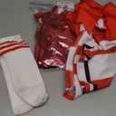 Cheerleader Outfit For Girls Halloween Costume For Kids 5-12 Years Cheer Uniform Set Fancy Dress For Party Birthday (7-8Y/130)