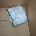 Smiry 2 Pack Spandex Table Cloth 4FT, Elastic Fitted White Tablecloth