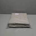 NICETOWN 100% Blackout Linen Curtains 90" Long for Bedroom, Thermal Insulated Living Room Curtains with Liner, Farmhouse Style Linen Blend Window Draperies for Dining Room (2 Panels, 52" W, Natural)