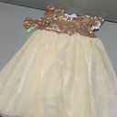 Cilucu Girl Sequin Ruffle Dress Tutu Flower Girls Dress Princess Sparkle