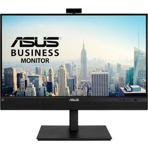 ASUS 27 1440P Video Conference Monitor (BE27ACSBK) - QHD (2560 x 1440), IPS, Built-in 2MP Webcam, Mic Array, Speakers, Eye Care, Wall Mountable, AI Noise-canceling, USB-C, HDMI, Zoom Certified,Black