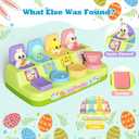 Letapapa Interactive Pop Up Toys for Toddlers, Toddler Easter Toys Easter Basket Stuffers, Montessori Cause and Effect Toy Gifts for Baby Early Learning, Baby Toys for Boys Girls Age18 Months+