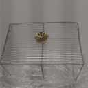 Q Tip Holder for Bathroom with 3 Compartments, Cute Clear Plastic Bathroom Container Jars Canister Dispenser with Lid for Cotton Swab, Ball, Pad, Round, Floss, Bathroom Organizer and Storage