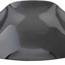 Windshield Fairing Cover Motorcycle Wave Windshield Windscreen Upper Fairing Deflector for Har&Ley Touring Road Glide FLTR Ultra FLTRU FLTRX CVO 2015-Up Deflectors (Black)