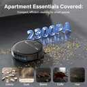 Robot Vacuum and Mop Combo, 2-in-1 Robot Vacuum Cleaner, Perfect for Pet Hair, Hard Floor and Carpet, Anti-Bump, Anti-Fall, App, Voice and Remote Control (Gray)