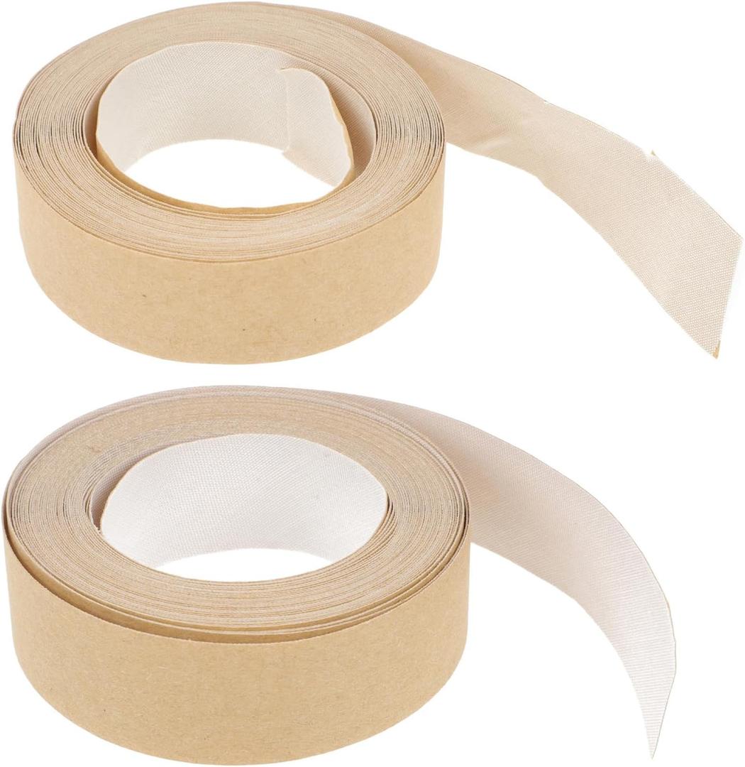 Vintage Decor 10Pcs Cloth Lamp Cover Edging Strip Light Shade Edges Banding Accessory for Home Using Natural Linen Fabric