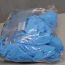 Xuhal 10 Set Disposable Isolation Gowns Set PPE Gowns Disposable and Non Woven Bouffant Caps with Elastic Cuffs for Labs Home Isolation Beauty Agencies Food Service, Unisex Adult (Blue)