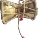 BHAVICREATION Damroo Brass Damroo Damru Drum Dumroo Damroo Damaru