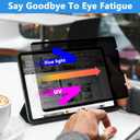 ipad pro 11 privacy screen protector for iPad Air 5th 10.9"/Air 4th 3rd 2nd 1st Generation, Removable&Reusable Anti Blue Light Glare Spy Privacy Filter-High Sensitive/HD/Privacy Protection Screen