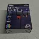 Joiedomi C6 LED Christmas String Lights,150 Count Strawberry Christmas Trees Lights, 50.6FT Connectable Multicolor for Indoor Outdoor Holiday Party Decor,Green Wire