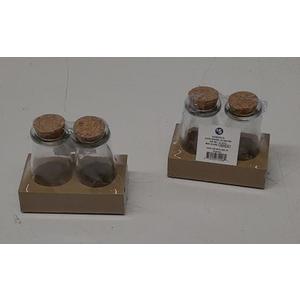 Glass Jars 4 Pcs