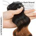 ToyoTress Ocean Wave Feather Crochet Human Hair - 10 Inch 250G Miracle Knots Water Deep Wave Crochet Human Hair For Black Women Ombre Brown Braiding Hair (10 Inch, OT30-250G)
