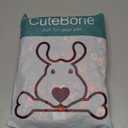 CuteBone Female Dog Diapers with Skirts 3 Pack Reusable Puppy Dresses Pants for Heat Cycle Period QBD21XL