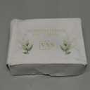 VNS Creations 100 Thick & Sturdy Blank Wedding Thank You Cards With Envelopes. 4x6 Inches Wedding Thank You Notes. Includes High Quality Stickers To Seal New Mr. & Mrs. Thank You Wedding Cards (Greenery & Gold)