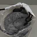 Zomaple Post Mastectomy Pillow Post Surgery  Post-Op Essentials, Breast Augmentation/Reduction & Mastectomy Recovery Supplies  Washable Cover for Comfort & Support (Strapped, Grey)