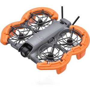 STARTRC Propeller Guard for DJI Neo 2 Accessories, Anti-Collision Height Increasing Protective Cover for DJI Neo 2 Drone (Orange)