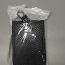 Faraday Key Fob Protector, 2 Pack Faraday Bags for Car Keys, Safe Key Pouch for Car RFID Key Fob Protector, Signal Blocking Case (M, Red and Blue)