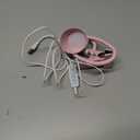 Pink Small Desk Lamp Clip on LED Reading Light for Bed, 3 Color Modes 10 Dimmable Brightness, Book in Bed Headboard, Flexible Neck Clamp BL08