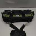 12-Inch Mini Small Tool Bag, 15-Pocket Portable Tool Box Organizer Storage, Heavy Duty Tactical Carrying Tote, Home Toolbag with Large Zipper, Father Day Dad Men Engineer Electrician Gift, Green