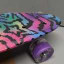 Skateboards, 22" Complete Skateboard, Mini Cruiser Skateboard for Kids Boys Girls Teens Beginners with Colorful Flashing Wheels Skate Tool, Kids Children's Day Gift