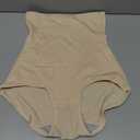 Werena Tummy Control Shapewear Panties for Women High Waisted Body Shaper Slimming Shapewear Underwear Girdle Panty (Beige, S)