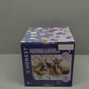 The Honest Company Comfort Dry Disposable Overnight Diapers for Sensitive Skin, Hypoallergenic, Baby Cozy Cloud and Star Signs Design Club Box Size 5 (27 lbs) 40 Count