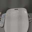 KERDE P30B Bidet Toilet Seat - Dual Control (Side Panel & Remote), Warm Water Wash, Heated Seat, Warm Air Dryer, LED Night Light,Existing Toilets Electric Bidet Elongated Electronic Heated Smart