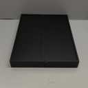 Purawood Kitchen Drawer Organizer - Expandable Utensil Organizer for Kitchen, Cutlery Tray & Silverware Organizer, 3-5 Slots - Bamboo Drawer Organizer for Utensils & Flatware (Black)