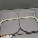 Toddler Bed Rail with Night Light - Foldable Bed Side Rails - Fits for Most Beds: Bed Rails for Full Size Bed, Queen Size Rails, Twin Rails - Portable Fence for Baby - 48 inch (Grey)