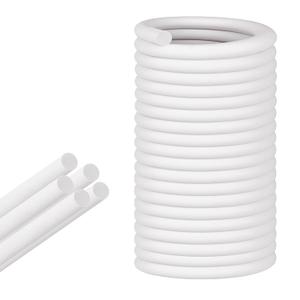ToLanbbt Backer Rod EPDM Rubber 3/4" Diameter x 20' Length Caulk Saver Door Window Weather Stripping Seal for Concrete Filling Joints and Gaps (White)