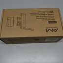 Alphamount AM Swivel Bike Wall Mount, Metal Wall Bike Rack with Durable Sleeves, Space-Saving Vertical Bike Rack with 180 Swivel for Home and Garage, Bike Storage Hanger Mount Up to 66 lbs, 1-Pack