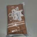 2 x 20 Inch Football Christmas Stocking-Sports Theme Hanging Stocking with Player Silhouette, Large Fireplace Decor for Family Holiday Party Supplies