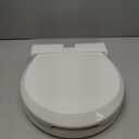 Jool Baby Quick Flip Toilet Seat with Built-in Potty & Splash Guard for Toddler Training, Slow Close (Round)