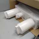 iSpring RO500-BN, NSF Certified Tankless RO Reverse Osmosis Water Filtration System, 500 GPD Fast Flow, Brushed Nickel Faucet, 2:1 Pure to Drain Ratio, White