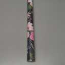 HAOKHOME Floral Peel and Stick Wallpaper Nursery Vintage Removable Stick on Contact Paper for Bathroom Decor Dark Green/Pink/Orange 17.3in x 9.8ft