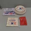 Baseball 1st Birthday Party Supplies for 40 Guests, Disposable Tableware Set includes Rookie of The Year Paper Plates, Tablecloths, Napkins and Forks for Boys Baby First Baseball Party Decorations