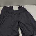 OQQ Yoga Pants Women High Waist Casual Soft Crossover Straight Leg Medium, Black