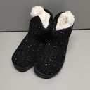 FRALOSHA Bootie Slippers for Women Memory Foam Indoor Warm Fuzzy Plush Cute house slipper Fleece Lined House Shoes, Size 7/8