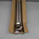 Chrsouly Shower Curtain Rod, 3176 Inch Adjustable Tension Shower Rod, 1" Diameter Heavy Duty Rustproof Tension Curtain Rods for Bathroom, Non Slip, No Drill, Nickel