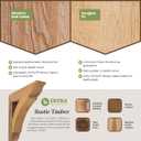 Ekena Millwork COR04X06X10YOR00RDF 4"W x 6"D x 10"H Yorktown Rough Sawn Corbel, Douglas Fir