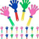 20 Packs Hand Clappers, Noise Makers Party Favors Plastic Clapper, Cheer Clappers for Holiday Events, Sporting Events, Mixed Colors