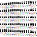 Beeveer Acrylic Key Board with 100 No. Hooks Wall Mount Key Rack Holder Hanger Storage Collection for School, Garage, Car Dealer, Office, Hotel, Real Estate(Transparent)