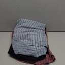 3 Pack Women's Sweater Long Sleeve Shirts Mock Turtleneck Tunic Tops Thumbhole Ribbed Curved Hem Loose Fall Clothes (Large, Grape Purple, Gray Blue, Black)